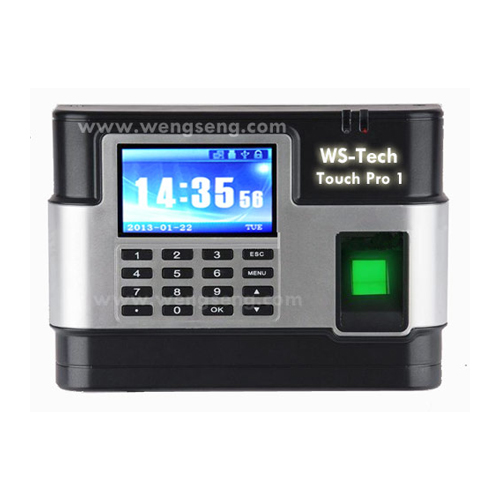 ws-tech touchpro 1 fingerprint time attendance